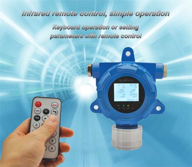 RS485 4 In 1Gas Leak Detection Transmitter DC12V-36V